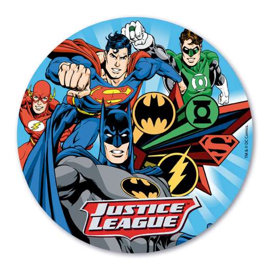 Tårtbild Justice League
