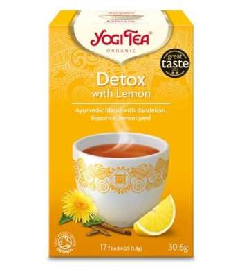 Te Detox with lemon