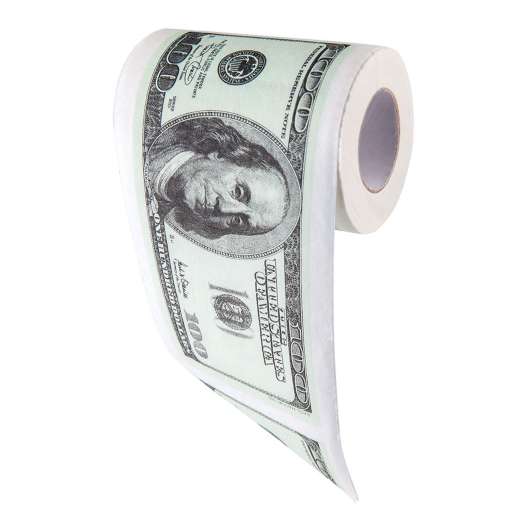 Toalettpapper Dollarsedlar