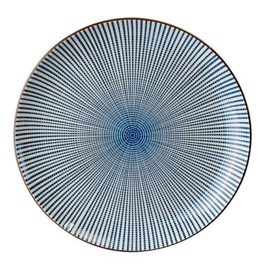 Tokyo Design Studio - Sendan Blue Tallrik 21,5 cm