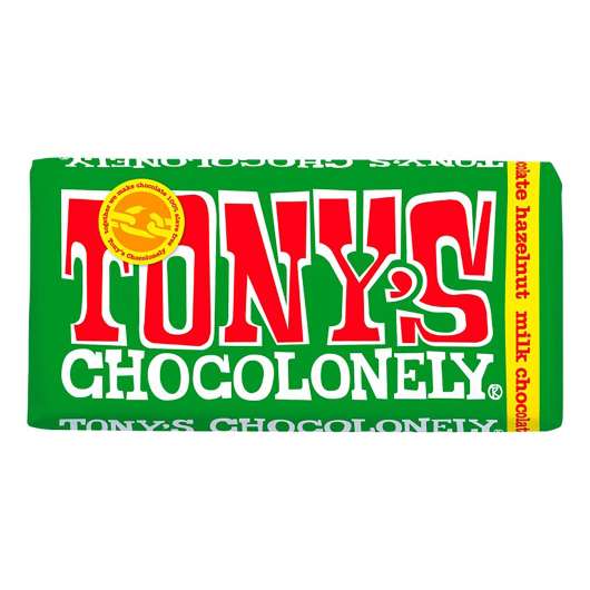 Tonys Chocolonely Milk Chocolate Hazel - 180 gram