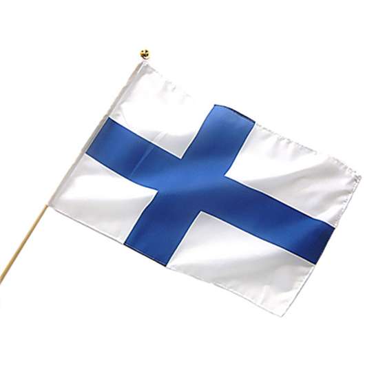Tygflagga, Finland 30x45 cm