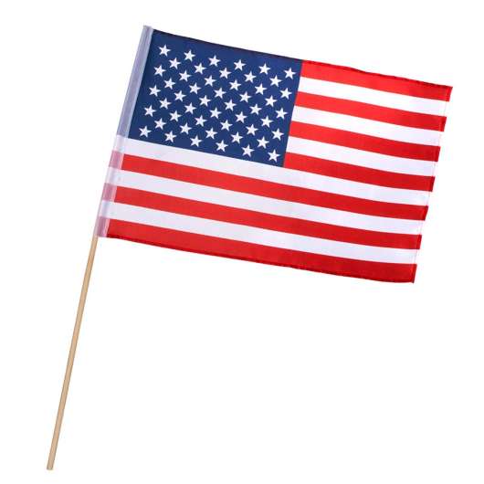 Tygflagga, USA 30x45 cm