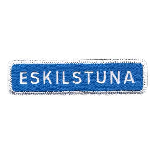 Tygmärke Vägskylt Eskilstuna