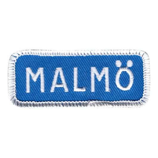 Tygmärke Vägskylt Malmö