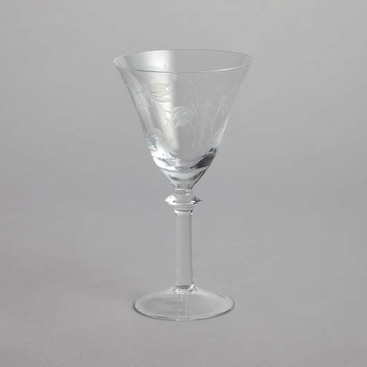 Vintage - "Blåklocka" Vitvinsglas 14 st