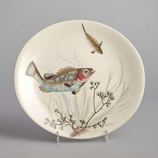 Vintage - "Fish" Tallrik Design No 2.