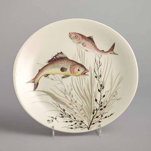 Vintage - "Fish" Tallrik Design No 3.