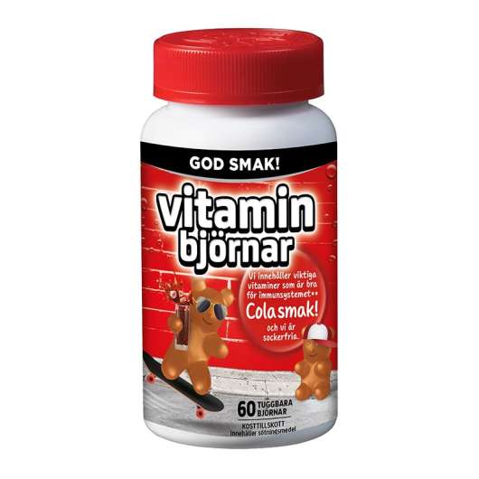 Vitaminbjörnar Cola 60 ST
