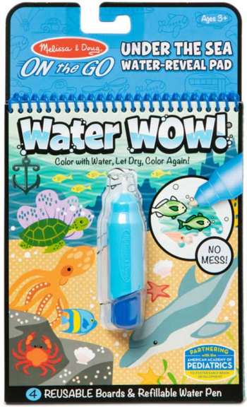 Water Wow Under the sea - I havet Melissa and Doug MĆlarbok