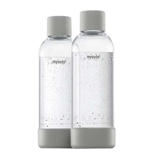 Wilfa - MySoda Flaska till Kolsyremaskin 2-pack 1 L Gray