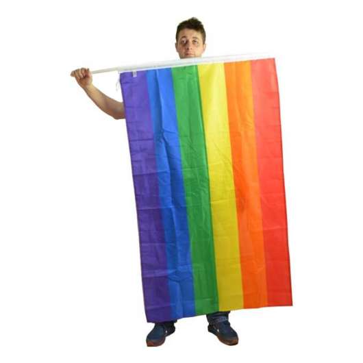 XL Pridehandflagga för Pinne